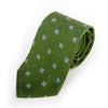 Brooks Brothers Green Floral Italian Silk Tie for Luxmrkt.com Menswear Consignment Edmonton