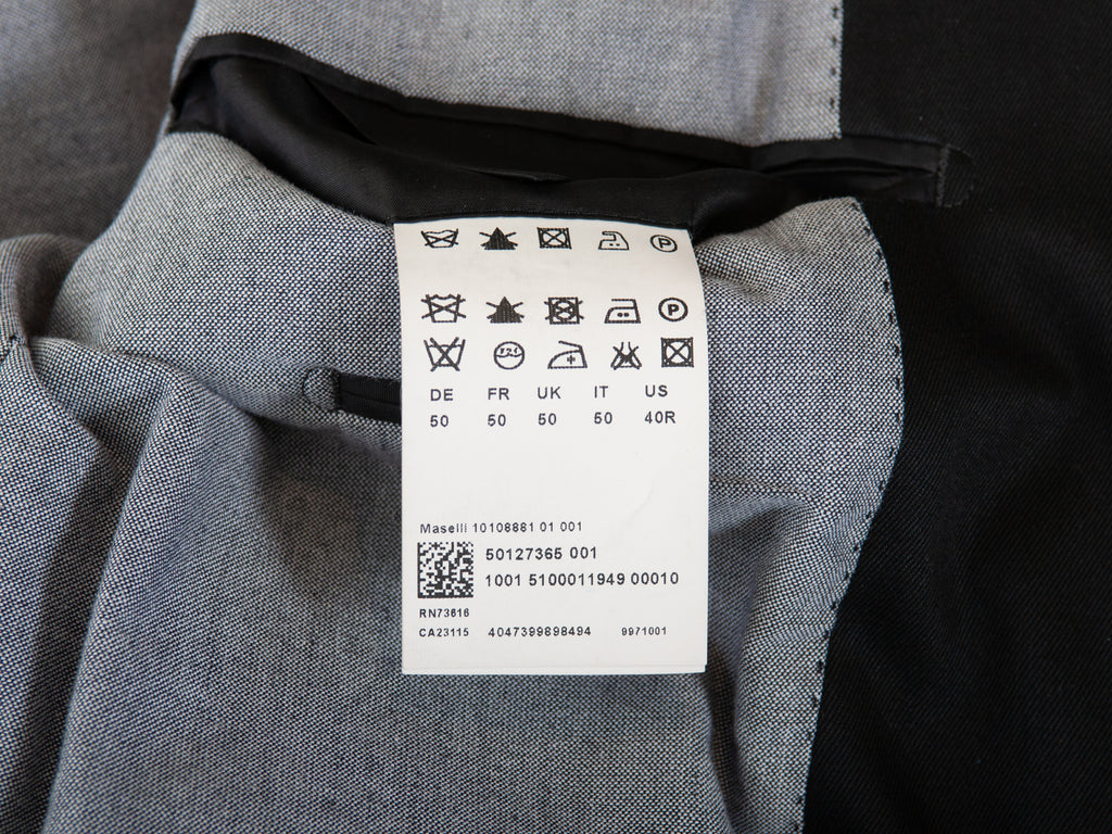 Hugo Boss Black Cotton Maselli Blazer for Luxmrkt.com Menswear Consignment Edmonton