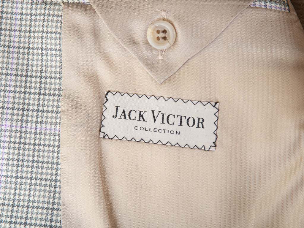Jack Victor Collection Green Check Super 120s Verowood Blazer for Luxmrkt.com Menswear Consignment Edmonton