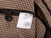 Gold Case by Rocco Fraioli Brown Check Stretch Cotton Slim Fit Blazer for Luxmrkt.com Menswear Consignment Edmonton