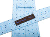 Etro Light Blue Polka Dot Silk Tie for Luxmrkt.com Menswear Consignment Edmonton