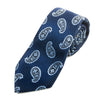 Ermenegildo Zegna Navy Blue Paisley Tie