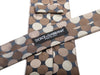 Dolce & Gabbana Brown Dot Silk Tie for Luxmrkt.com Menswear Consignment Edmonton