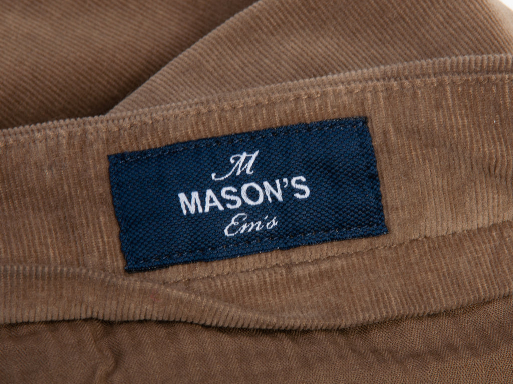 Mason’s Medium Brown Corduroy Pants