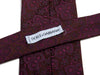 Dolce & Gabbana Merlot on Brown Floral Tie for Luxmrkt.com Menswear Consignment Edmonton