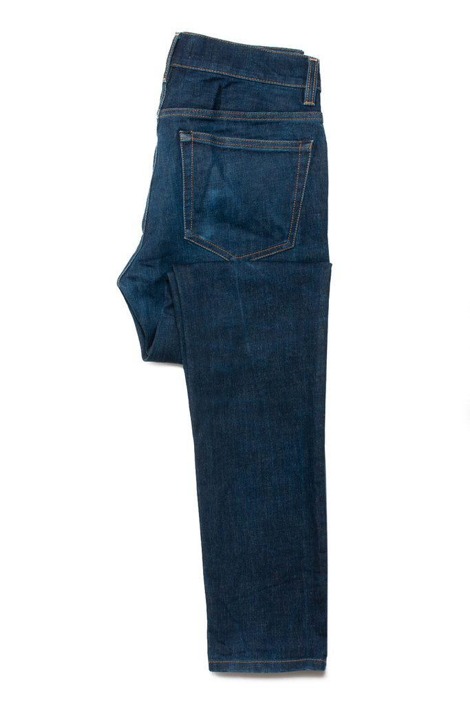 Acne Studios Blue Ace Raw Gothic Jeans for Luxmrkt.com Menswear Consignment Edmonton