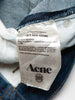 Acne Studios Blue Ace Raw Gothic Jeans for Luxmrkt.com Menswear Consignment Edmonton
