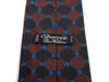 Charvet Brown Geometric Pattern Tie for Luxmrkt.com Menswear Consignment Edmonton