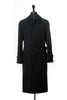 Burberry London Black Belted Lawr Overcoat