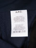 A.P.C. NWT Dark Navy Herringbone Formal Trouser for Luxmrkt.com Menswear Consignment Edmonton