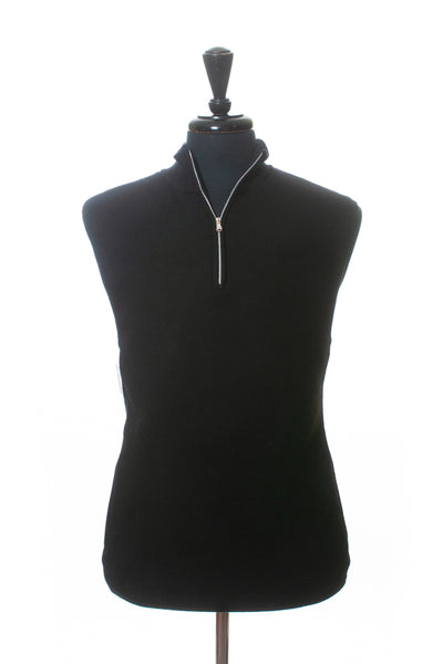 RLX Ralph Lauren Black Insulated Merino Wool Sweater Vest