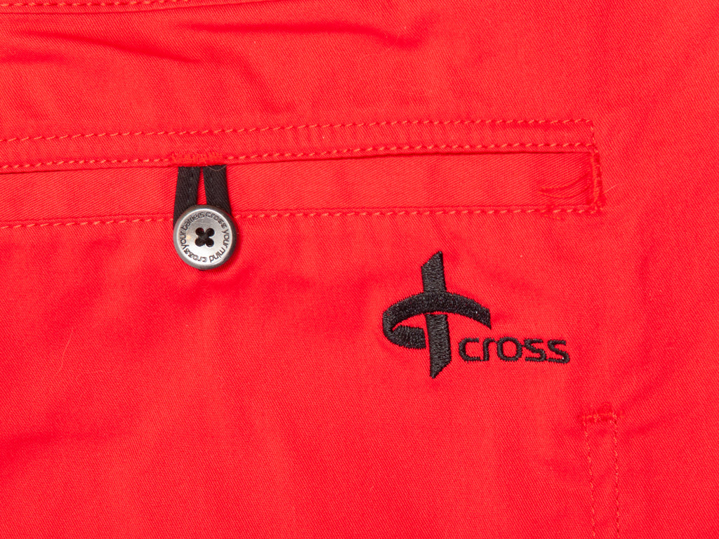 Cross Scarlet Red Ebolis Pants at Luxmrkt.com menswear consignment Edmonton.