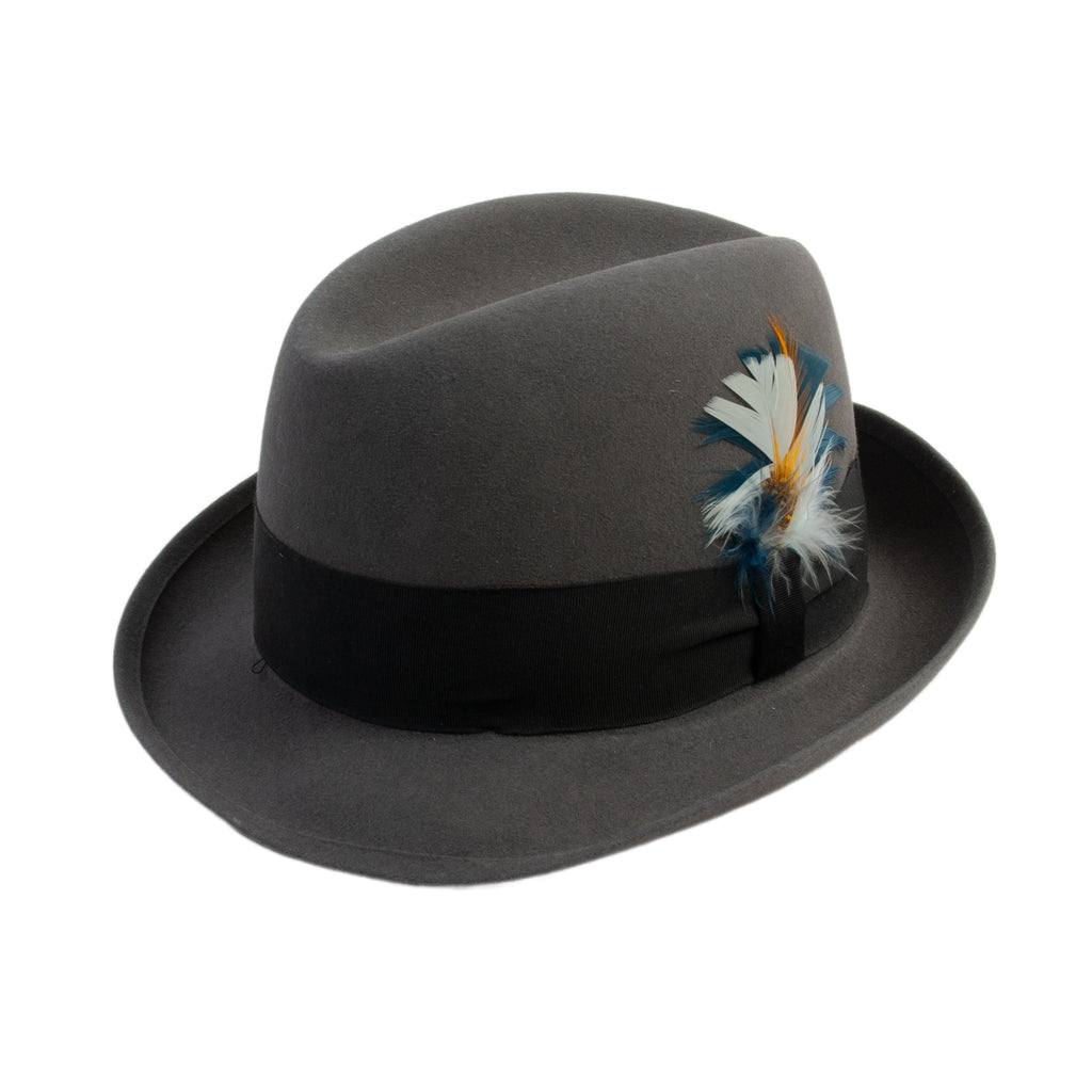 Biltmore Cavalier Gray Wool Hat