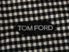 Tom Ford Black and White Check Cashmere Blend Basic Base V Blazer