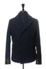 Sandro Paris Navy Blue Cotton Pea Coat