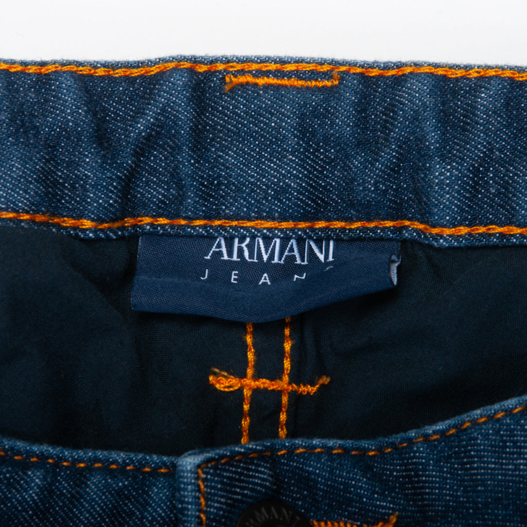 Armani Jeans Blue Button Fly Jeans