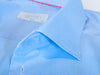 Eton Light Blue Puppytooth Check Slim Fit Shirt