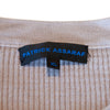 Patrick Assaraf Gray Merino Wool Henley Sweater