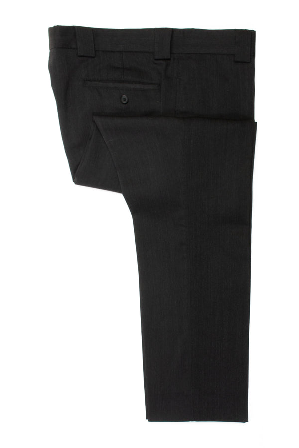 Alberto Black Marco Wool Blend Pants