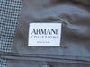 Armani Collezioni Grey Weave Silk Cashmere Blazer