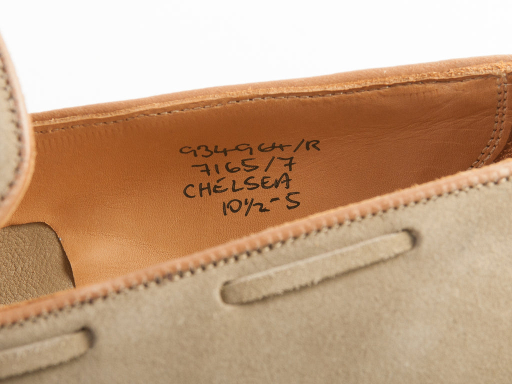 Trickers Tan Suede Chelsea Loafers