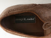 Loake Design Brown Distressed Suede Wing Tip Shoes