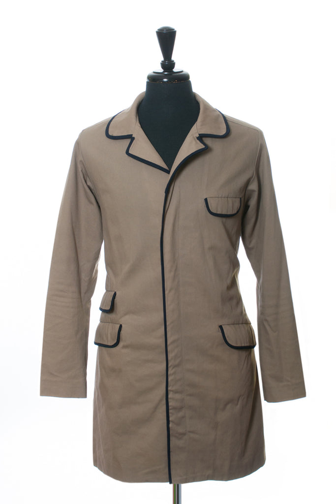 Philip Sparks Light Brown Cotton Coat
