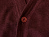 Cruciani Plum Wool Lightweight Cardigan at Luxmrkt.ca menswear consignment Edmonton.