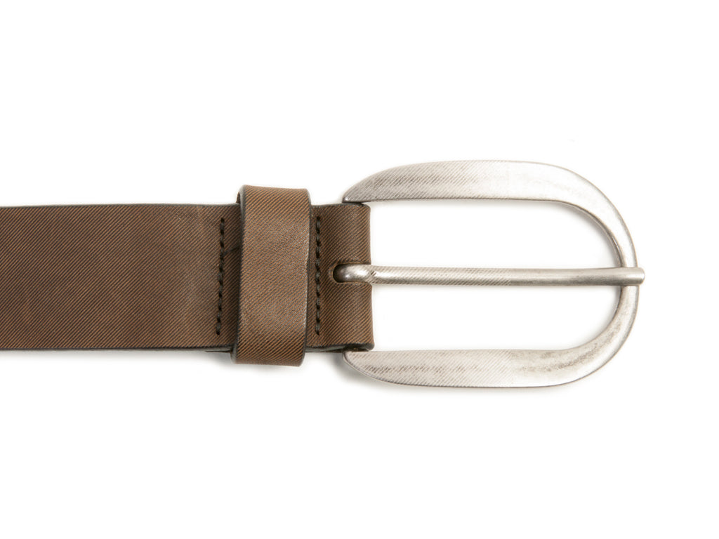 Hugo Boss NWT Brown and Black Leather Sostene Belt