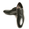 Base London Elgar Shoes in Waxy Black