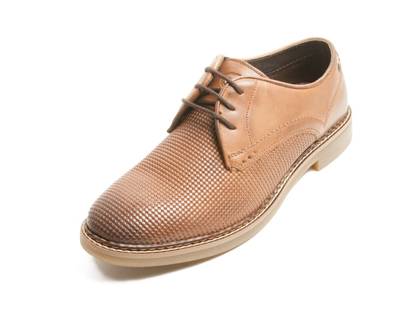 Base London Blake Shoes in Burnished Print Tan
