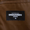 DSquared2 Brown Cotton Capri Blazer