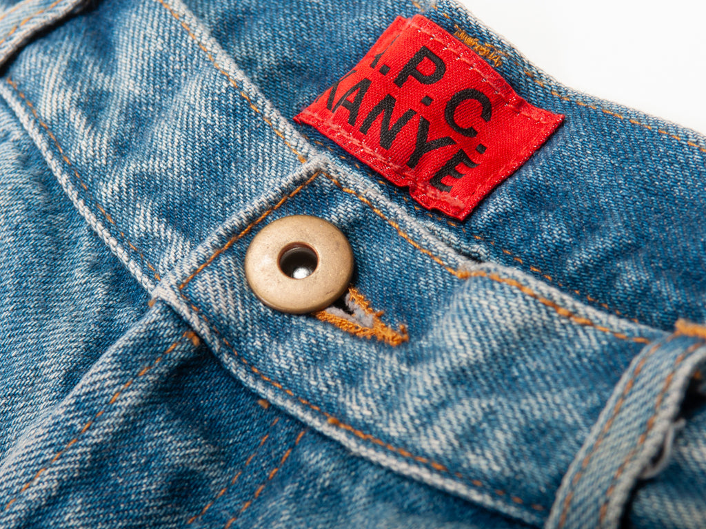 A.P.C. x Kanye Stonewash Selvedge Jeans