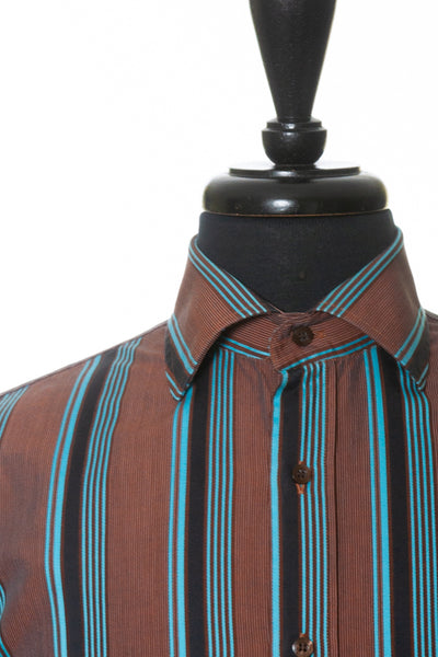 Etro NWOT Multi Stripe Cotton Shirt