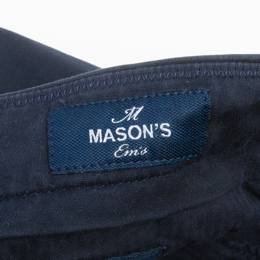 Mason’s Navy Blue New York Jersey Pants