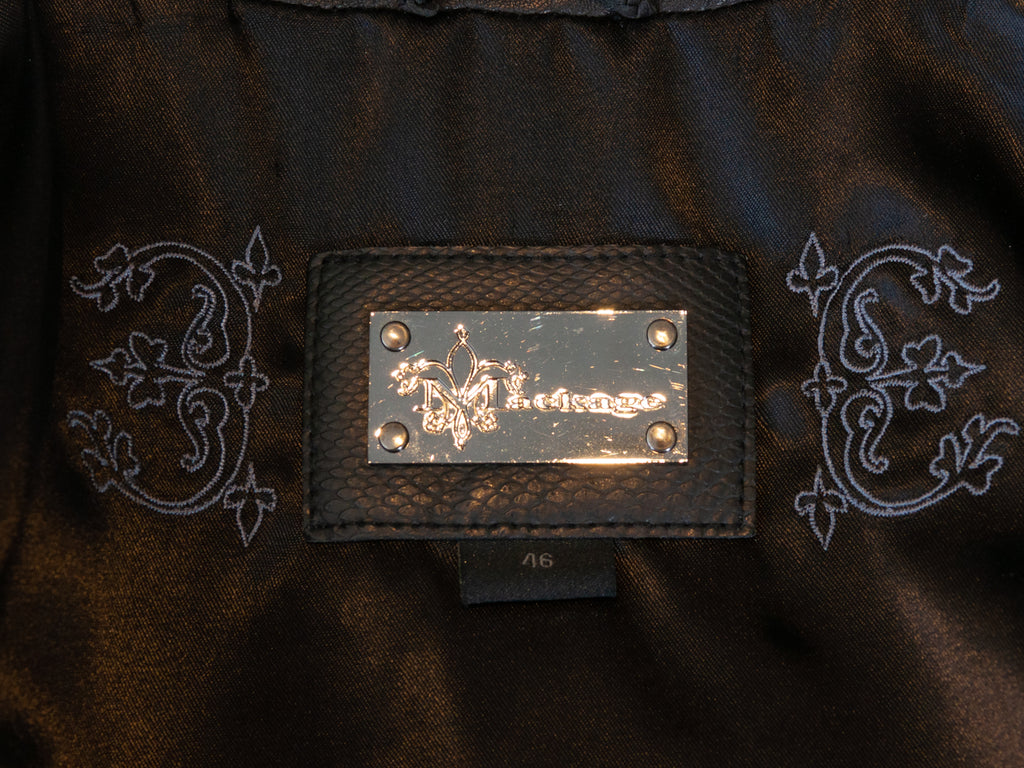 Mackage Black Lamb Leather Jacket