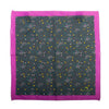 Paul Smith NWT Floral Print Cotton Pocket Square