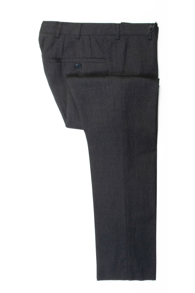 ZZegna NWT Dark Grey Wool City Trousers