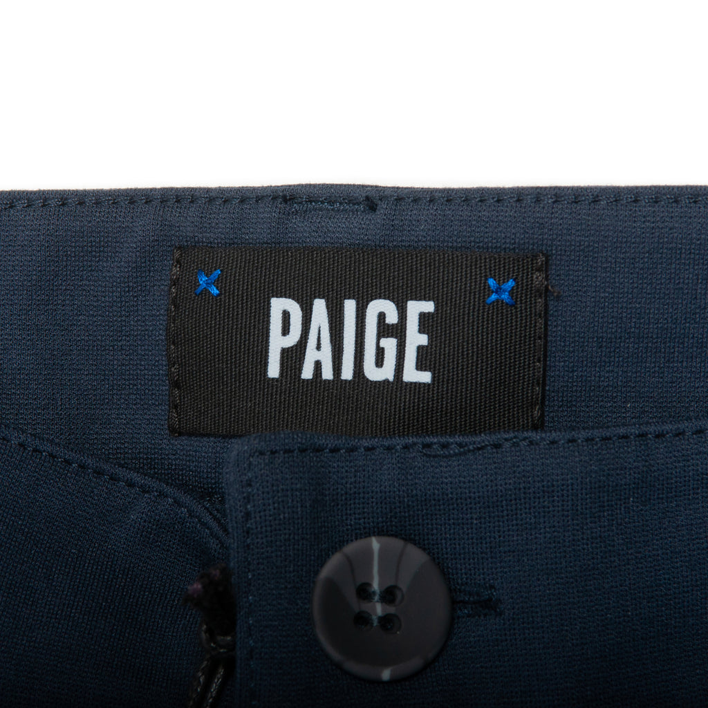 Paige NWT Deep Anchor Blue Prescott Transcend Knit Trouser