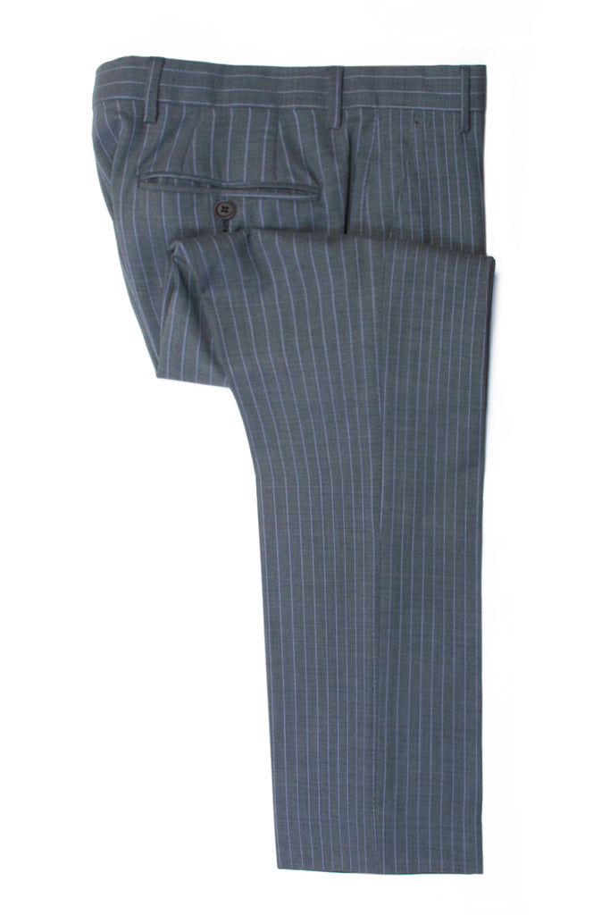 Paul Smith Lilac on Gray Pinstripe Westbourne Suit