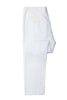 Polo Ralph Lauren White Classic Fit Silk Linen Trousers