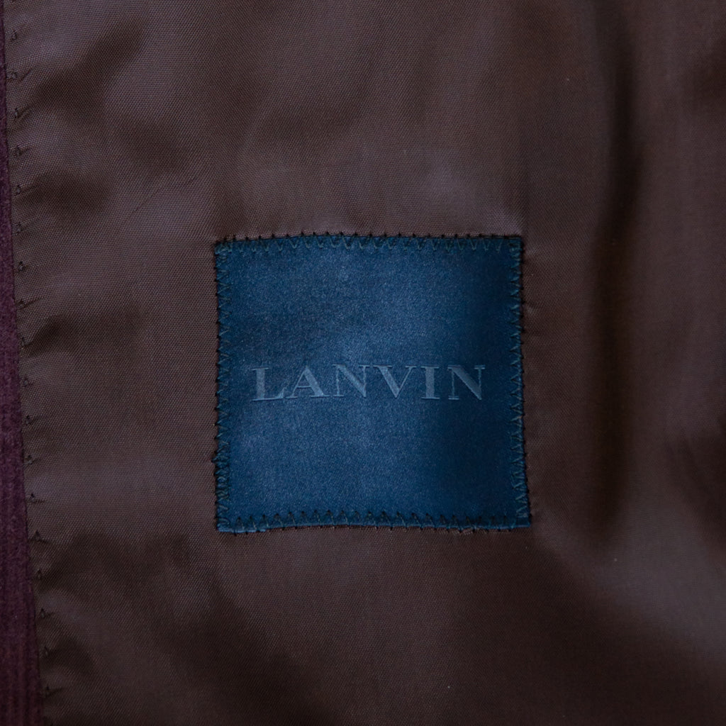 Lanvin Brown Corduroy Suit