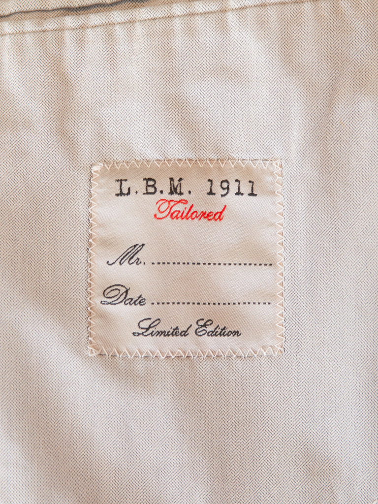 LBM 1911 Sand Gray Cotton Blazer