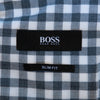 Hugo Boss Gray Check Slim Fit Shirt