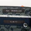 PT01 Gray Puppytooth Check Slim Fit Traveler Pants