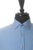 Sand Blue Gingham Check 2Ply Cotton Shirt