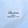 Stenstroms Light Blue Slimline Twofold Super Cotton Shirt