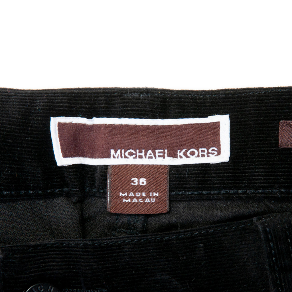 Michael Kors Black Corduroy Pants