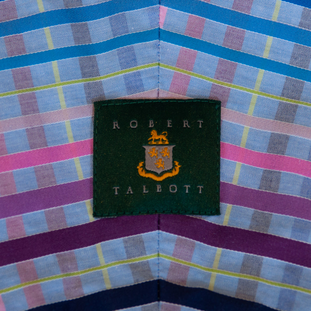 Robert Talbott Multi Check Dress Shirt
