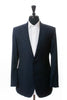 Sam Abouhassan Blue Pinstriped Nobility Wool Suit